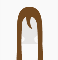 ロングストレート（80cm）