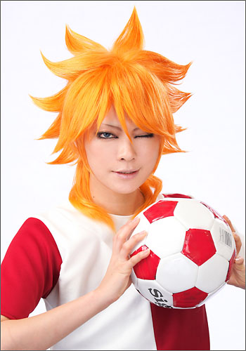 イナズマイレブンGO 雨宮 太陽 風 ウィッグ【アウトレット セール】