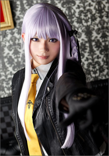 ダンガンロンパ 霧切 響子 風 ウィッグ