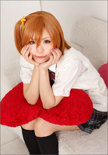 ラブライブ! 高坂 穂乃果 風 ウィッグ