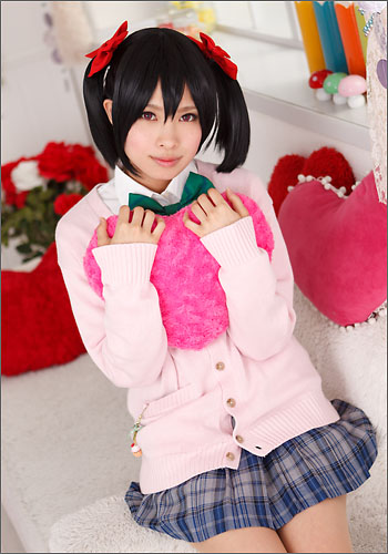 ラブライブ! 矢澤　にこ 風 ウィッグ