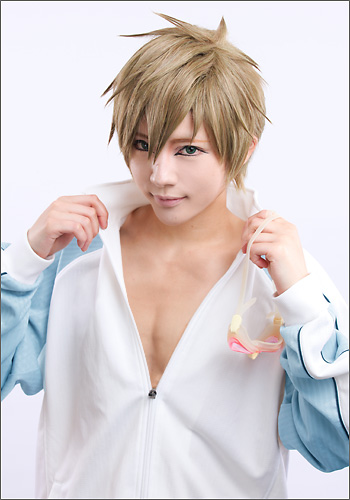 Free! 橘 真琴 風 ウィッグ