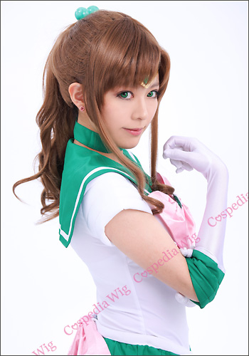 セーラームーン ジュピター 風 ウィッグ