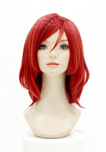 未加工ウィッグ（レッド系キャラ）｜コスプレウィッグ・オーダー