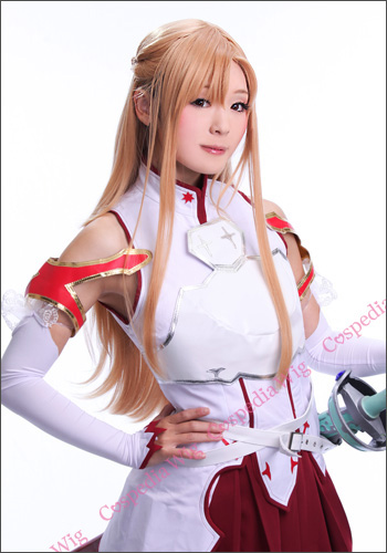 ソードアート・オンライン　アスナ (SAO)  風 ウィッグ