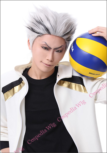 【超新作】ハイキュー!! 木兎 光太郎 風 ウィッグ