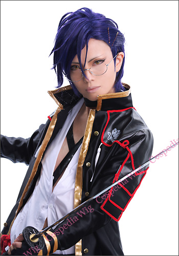 刀剣乱舞 明石国行 風 ウィッグ