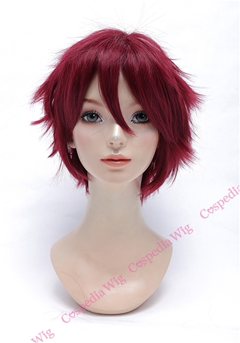 ツンツンショート ボルドー