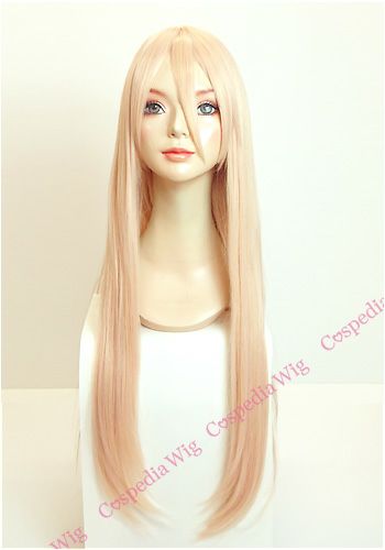 ロングストレート(80cm)　ピンクゴールド