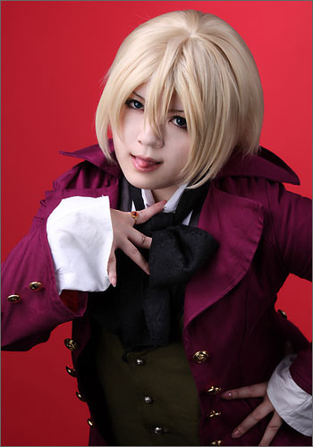 黒執事 アロイス・トランシー風 ウィッグ