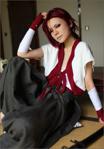 薄桜鬼 原田 左之助 風 ウィッグ 和装