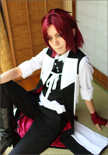 薄桜鬼 原田 左之助 風 ウィッグ 洋装