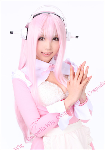 ソニコミ　すーぱーそに子 風 ウィッグ