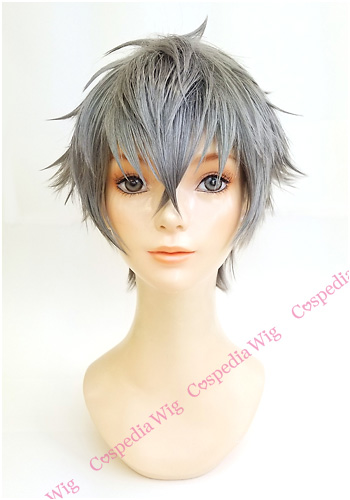 未加工ウィッグ（シルバー系キャラ）｜コスプレウィッグ
