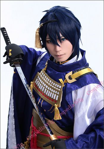 刀剣乱舞 三日月宗近 風 ウィッグ 刀剣乱舞 風 ウィッグ | コスプレ 