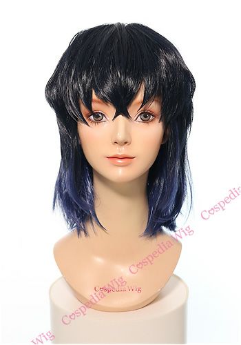 鬼滅の刃 風 ウィッグ | コスプレウィッグ・オーダーウィッグの
