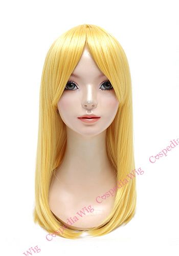 ミディアム(50cm) イエロー ミディアム(50cm) | コスプレウィッグ