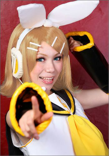 VOCALOID 鏡音 リン 風 ウィッグ VOCALOID 風 ウィッグ | コスプレ 
