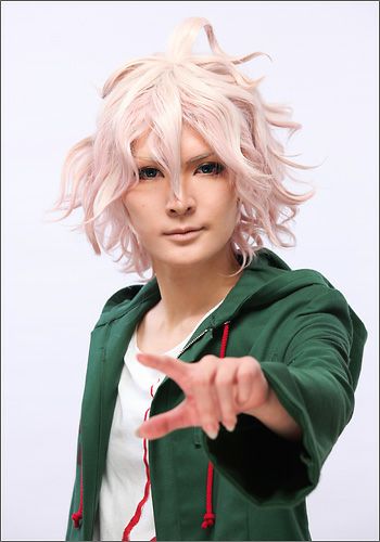 スーパーダンガンロンパ2 狛枝 凪斗 風 ウィッグ ダンガンロンパ 風 