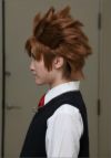 家庭教師ヒットマンREBORN 沢田綱吉 ツナ 風 ウィッグ 家庭教師