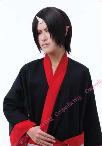 鬼灯の冷徹 鬼灯 風 ウィッグ 【カラー変更可】 鬼灯の冷徹 風