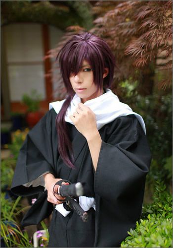 薄桜鬼 斉藤 一 風 ウィッグ 和装 薄桜鬼 風 ウィッグ | コスプレ